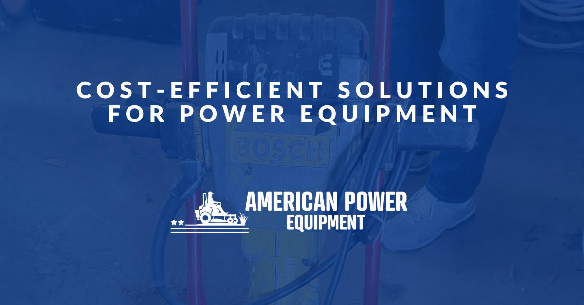 Cost-Efficient Solutions for Power Equipment