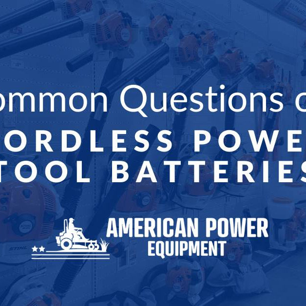 Common Questions on Cordless Power Tool Batteries