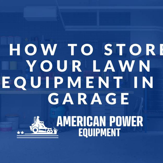 How to Store Your Lawn Equipment in a Garage