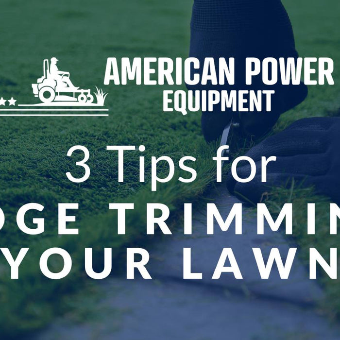 3 Tips for Edge Trimming Your Lawn