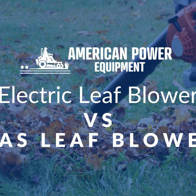 Electric Leaf Blower vs. Gas Leaf Blower