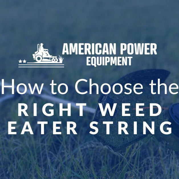 How to Choose the Right Weed Eater String