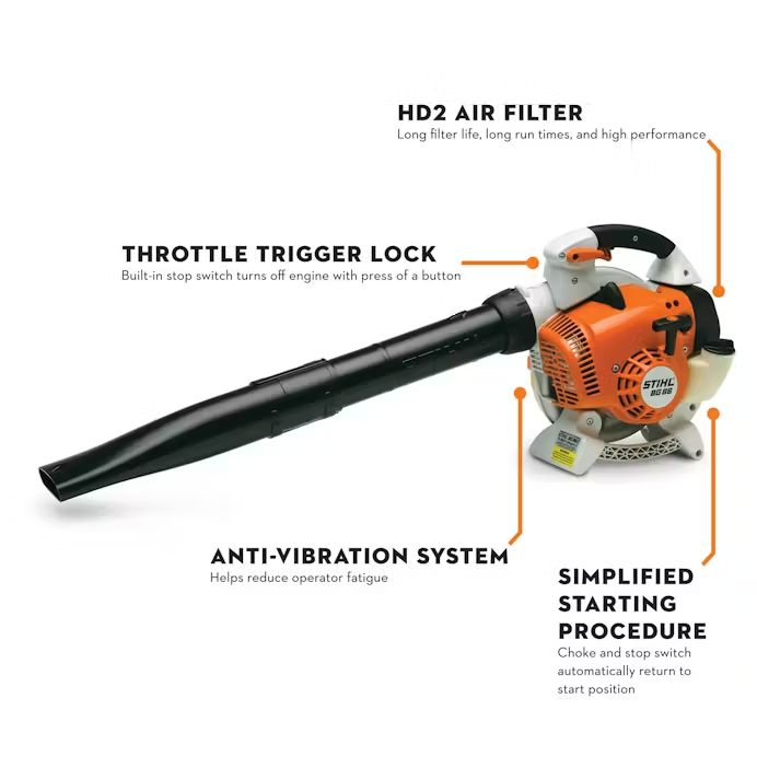 Stihl BG 86Z Gas Commercial Handheld Blower