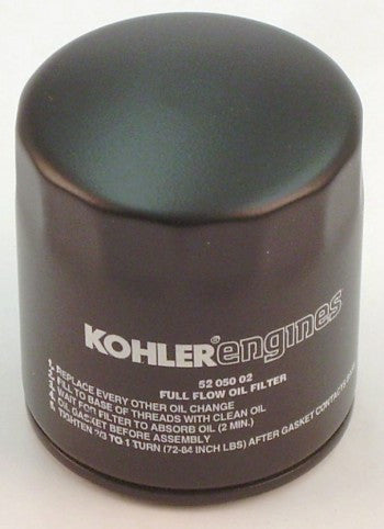 Kohler 52-050-02-S Filter-Oil Kohler Tall - genuine OEM replacement part
