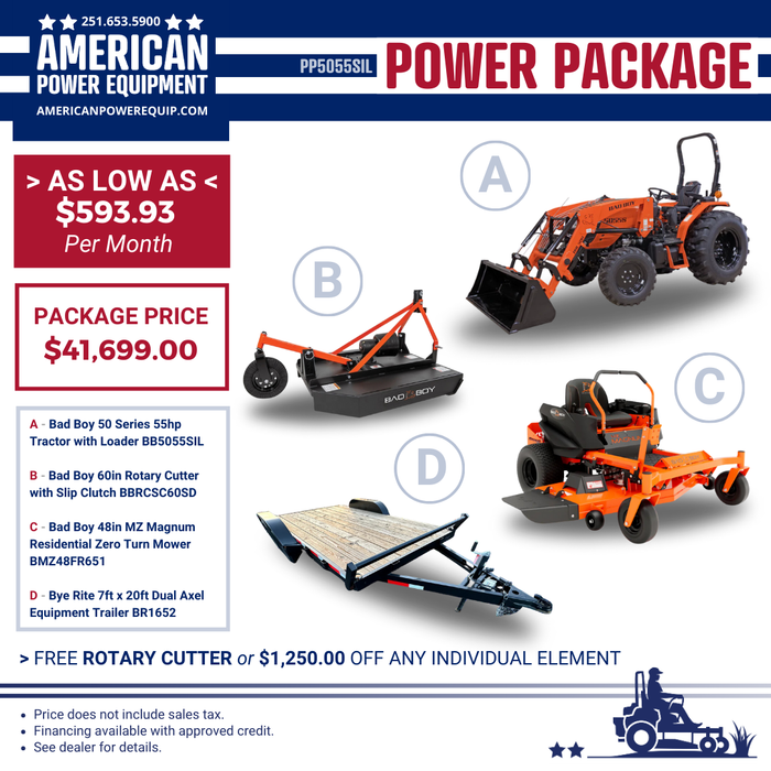 PP5055SIL 50 Series Tractor Power Package