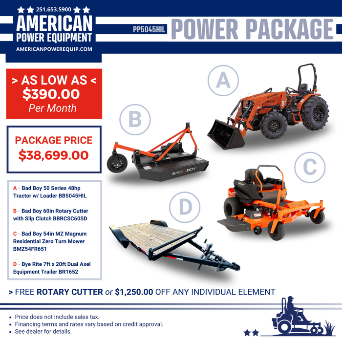 PP5045HIL 50 Series Tractor Power Package