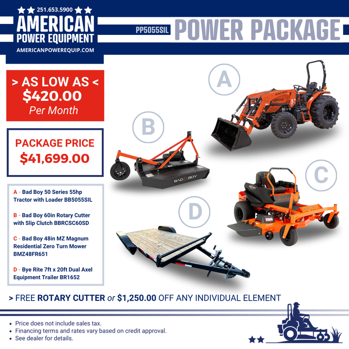 PP5055SIL 50 Series Tractor Power Package