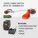 Husqvarna 330iKL Max Line Trimmer with Battery & Charger 970701204