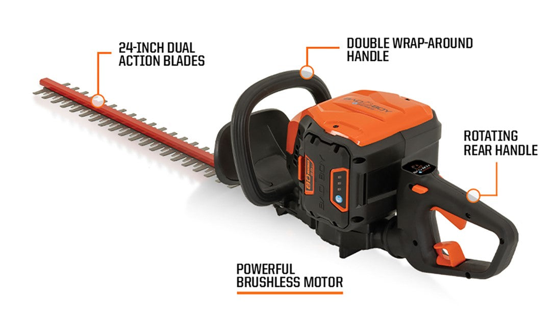 Bad Boy E-Series Hedge Trimmer with Battery And Charger 088-7661-00