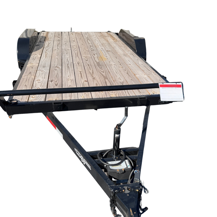 Bye Rite 7ft x 16ft Equipment Trailer w/Slide In Ramps - BR2023