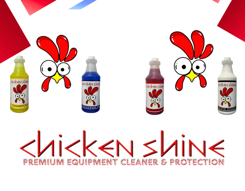 Chicken Shine premium equipment cleaner and protection