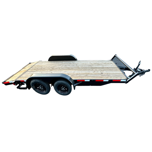 Bye-Rite 7ft x 14ft Tandem Axel Equipment Hauler Trailer with Dovetail - D7T14A1B