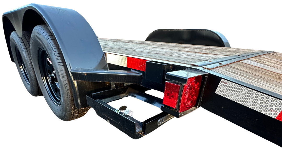 Bye-Rite 7ft x 14ft Tandem Axel Equipment Hauler Trailer with Dovetail - D7T14A1B