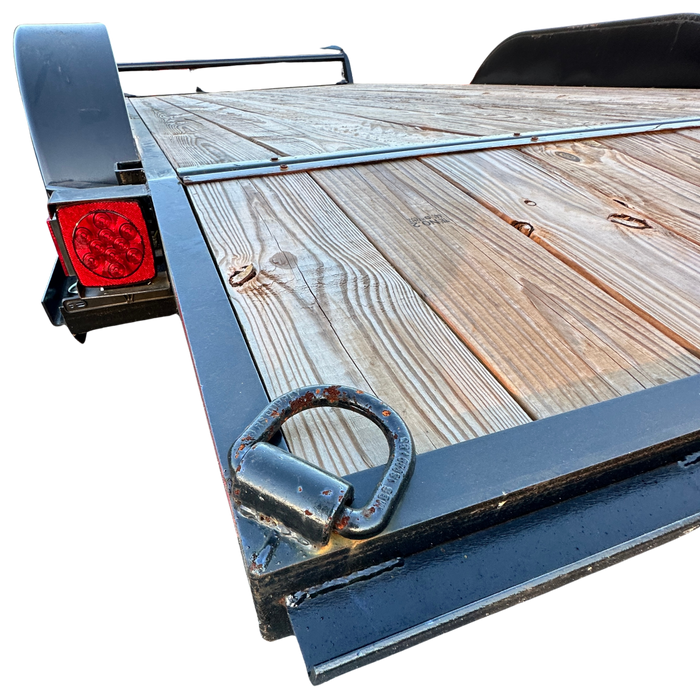 Bye-Rite 7ft x 14ft Tandem Axel Equipment Hauler Trailer with Dovetail - D7T14A1B