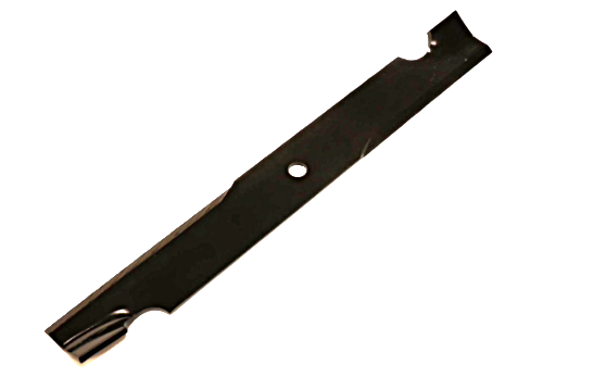 Bad Boy 17in high-lift Fusion mower blade, 5/8in hole, 038-0036-00 - top view