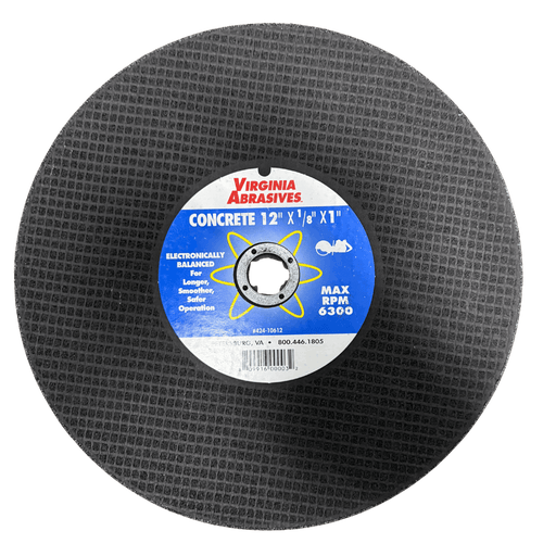 Virginia Abrasive 12in Asphalt Cutting Blade - 42410612