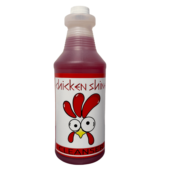 Chicken Shine Equipment Cleanser 32oz Spray Bottle- Chick01-32