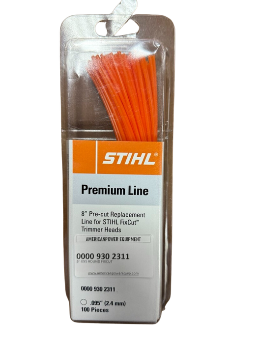 Stihl .095 8in Fixcut Round Trimmer Line 0000 930 2311