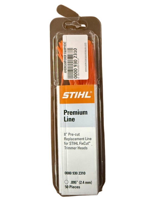 Stihl .095 8in Round Premium Fixcut Trimmer Line 0000 930 2310