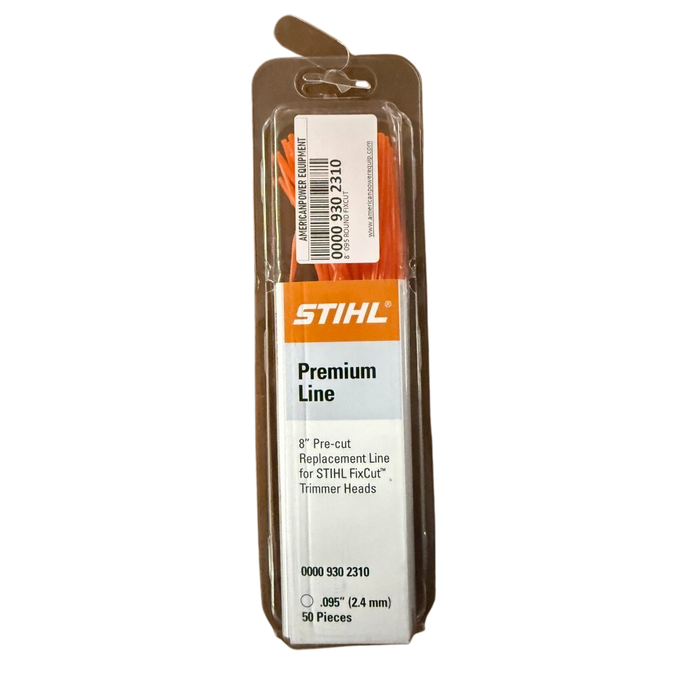 Stihl .095 8in Round Premium Fixcut Trimmer Line 0000 930 2310
