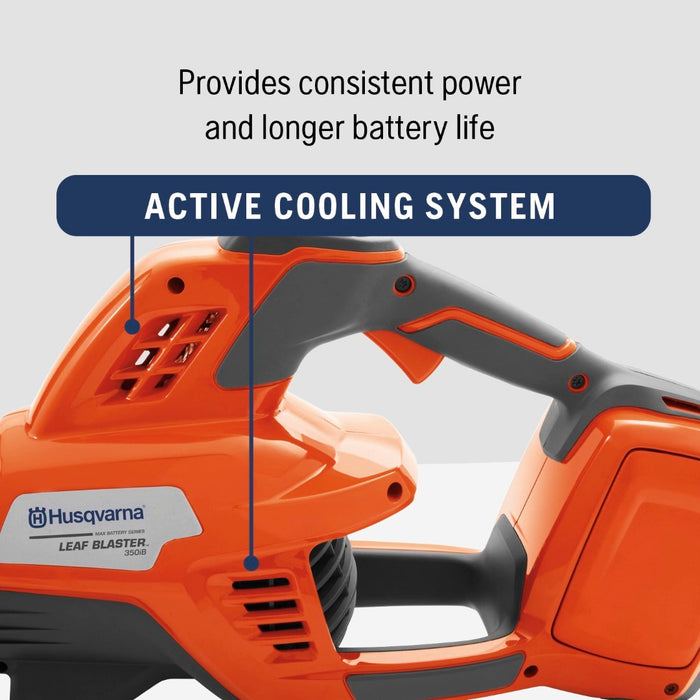 Husqvarna 350iB Handheld Blower with Battery & Charger 970569904