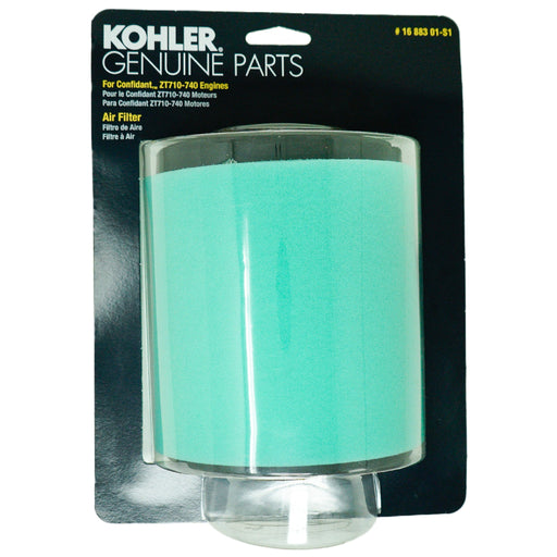 Kohler 1688301S1 Air Filter Canister Kit - ZT710-740 Hda - genuine OEM replacement part