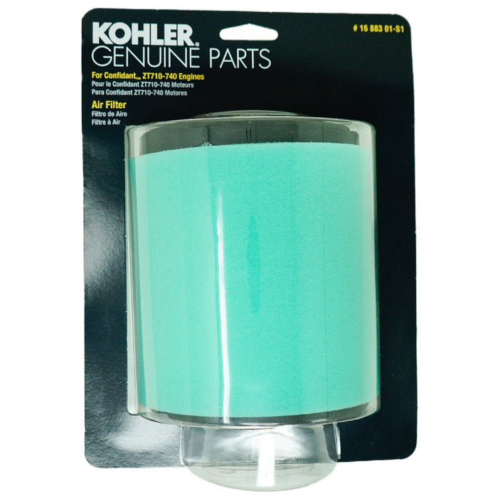Kohler 1688301S1 Air Filter Canister Kit - ZT710-740 Hda - genuine OEM replacement part