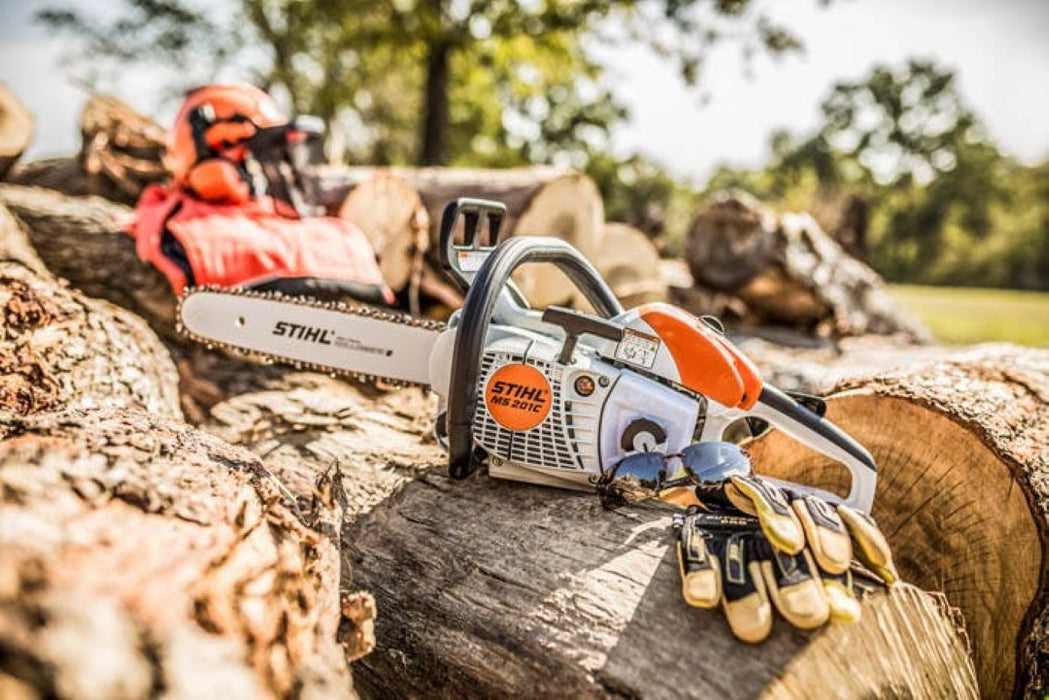 Stihl MS 201 CEM Commercial Farm and Ranch Chainsaw with 16in Guide Bar