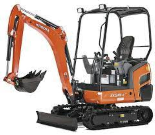 Compact Excavator - 12ft Bucket Rental