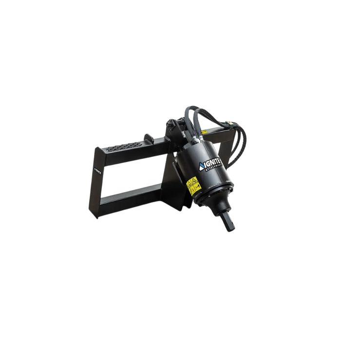 Mini Skid Steer - Auger Powerhead Attachment Rental