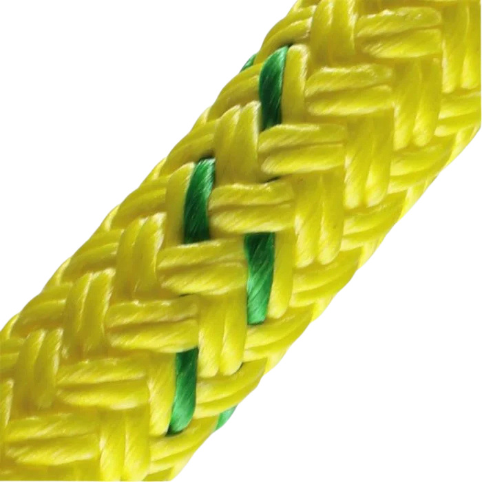 Arborist Rigging Rope Closeup