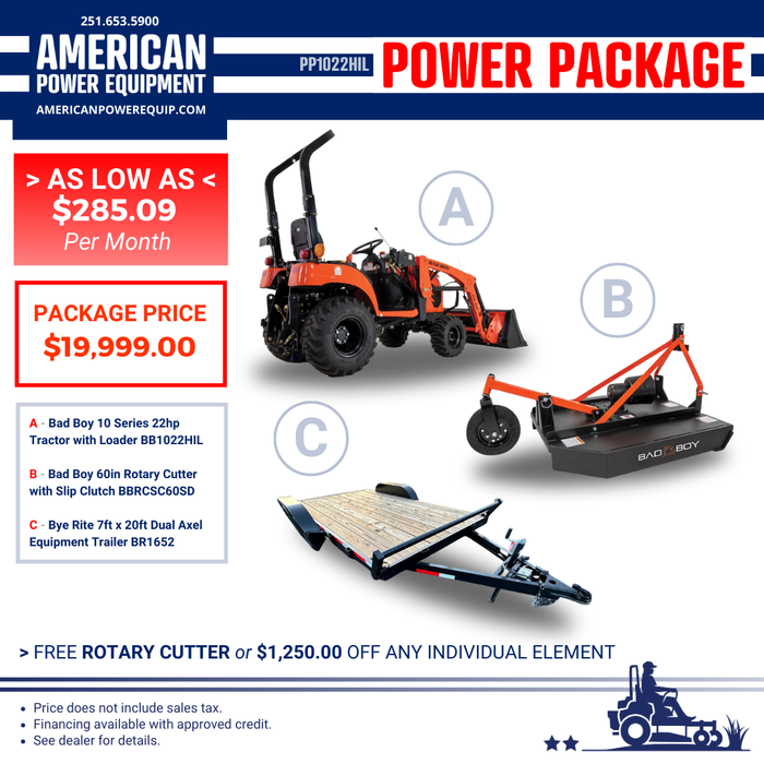 PP1022HIL 10 Series Tractor Power Package