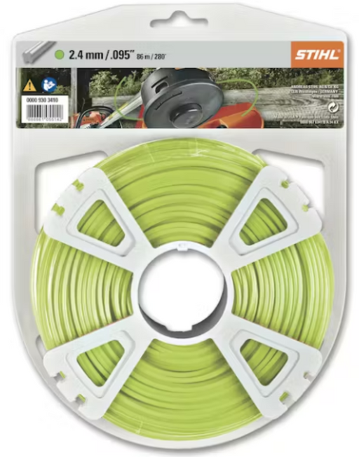 Stihl X-Line Trimmer Line .105 diam 213 ft 0000 930 3411