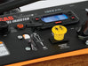 Scag V-Ride XL 52in Velocity Plus stand-on mower, control panel