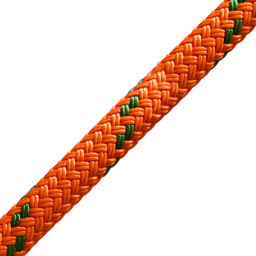 Yale Cordage 5/8in X 150ft Orange Portland Braid Rope - YPB58150