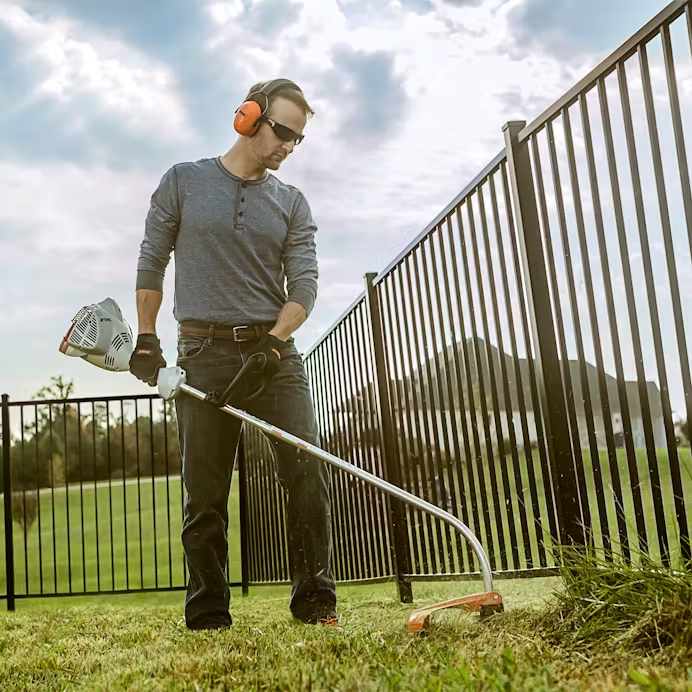 Stihl FS 50 C-E String Trimmer - 16.5in Cutting Width, Easy2Start, Lightweight & Efficient