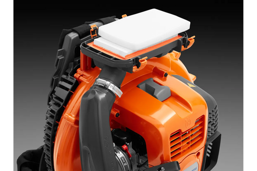 Husqvarna 580BTS III, engine close-up