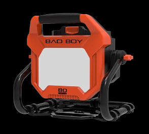 Bad Boy E-Series Work Light 2500 Lumen Brightness, 9-Hour Runtime, 088-7663-00