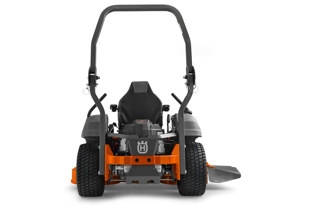 Husqvarna Z460 zero-turn mower, rear view