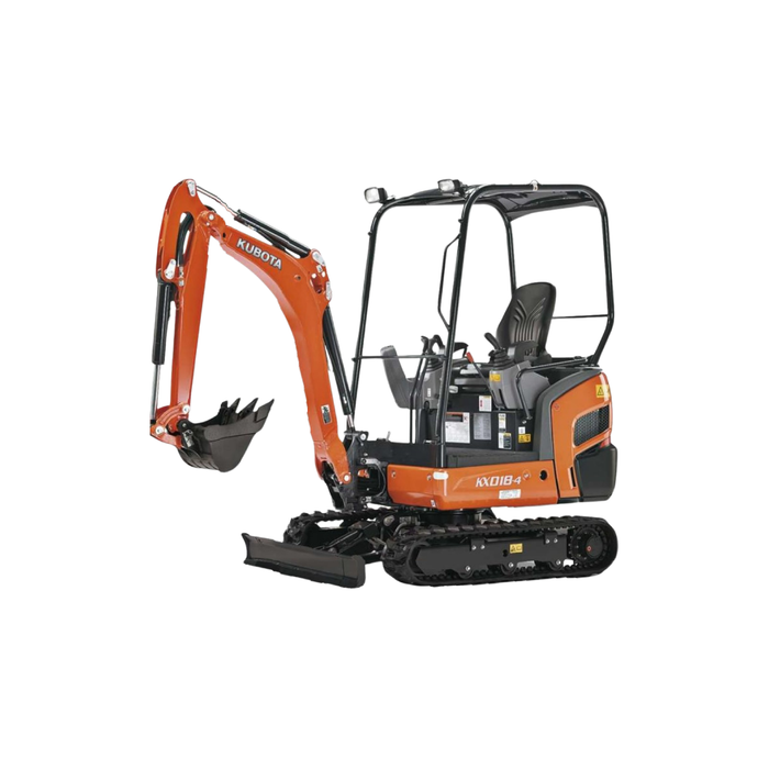 Compact Excavator Rental - 12in Bucket