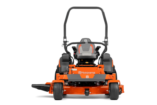 Husqvarna Z454XS zero-turn mower, front view