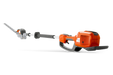 Husqvarna 520iHE3 battery hedge trimmer, side view