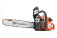 Husqvarna 435 gas chainsaw, right side view