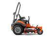 Husqvarna Z454XS zero-turn mower, side view