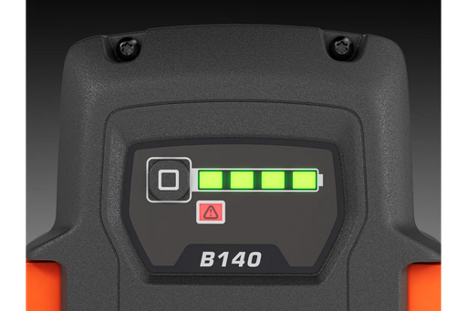 Husqvarna B140, charge indicator close-up