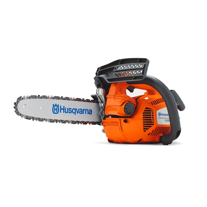 Husqvarna T435 Top Handle Chainsaw - 35.2cc Gas Engine with 16in Guide Bar for Professional Arborists - 966997236