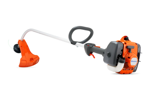Husqvarna 122C curved shaft string trimmer, side view