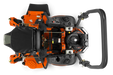 Husqvarna Z560L commercial zero-turn mower, top view