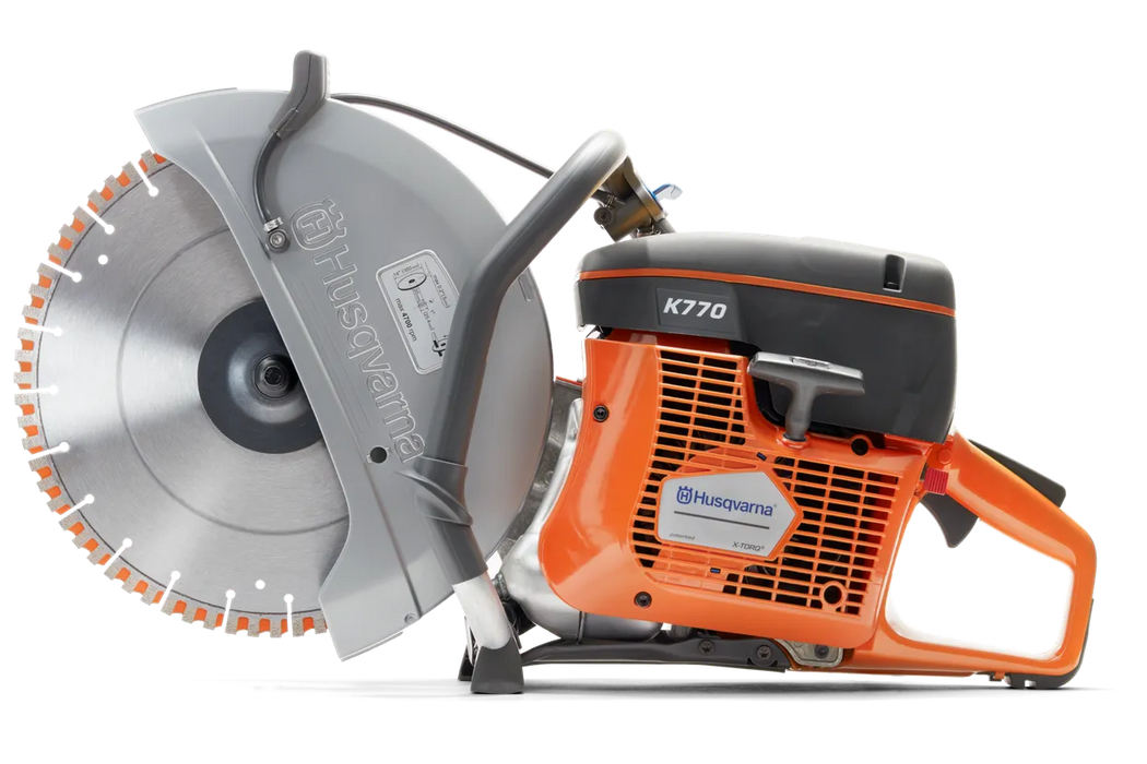 Husqvarna K770, blade side view