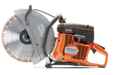 Husqvarna K770, blade side view